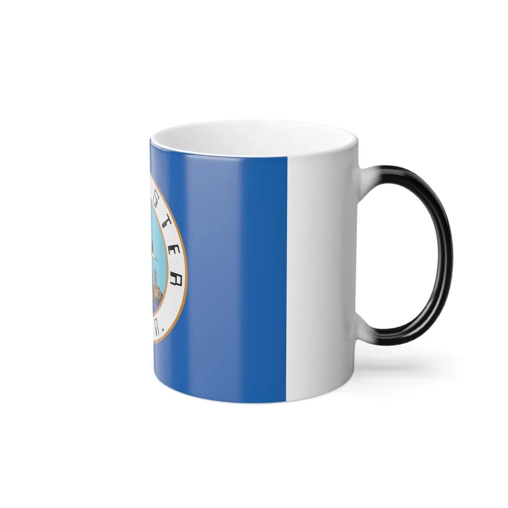 Flag of Rochester, Minnesota - Color Changing Coffee Mug-Go Mug Yourself