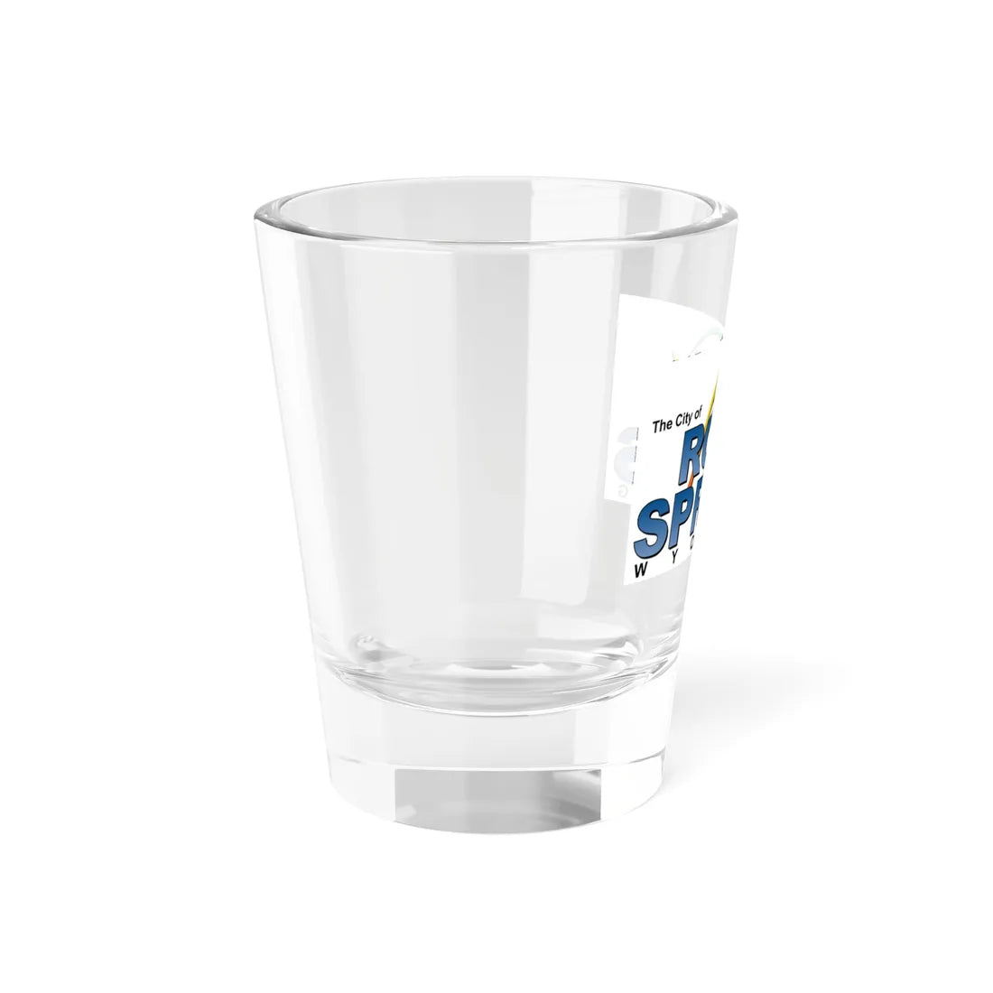 Flag of Rock Springs Wyoming (United States) Shot Glass 1.5oz - Go Mug Yourself