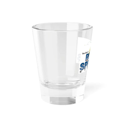 Flag of Rock Springs Wyoming (United States) Shot Glass 1.5oz - Go Mug Yourself