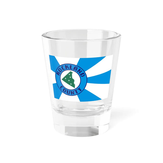Flag of Rockland County New York (United States) Shot Glass 1.5oz 1.5oz - Go Mug Yourself