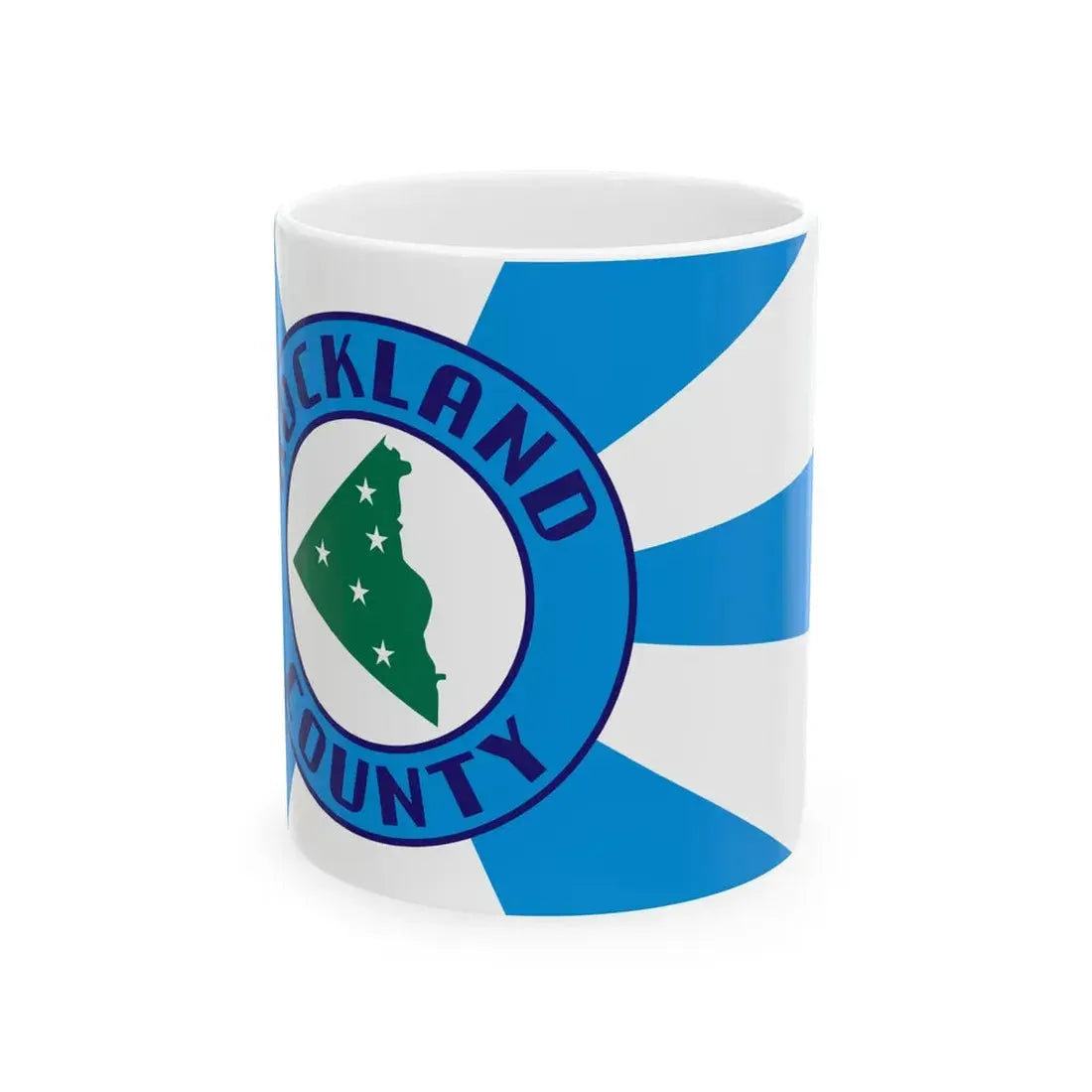 Flag of Rockland County New York (United States) White Coffee Mug 11oz - Go Mug Yourself