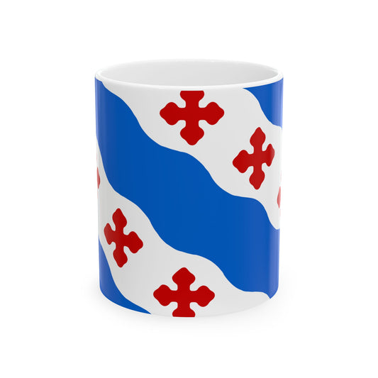 Flag of Rockville Maryland (United States) White Coffee Mug-11oz-Go Mug Yourself
