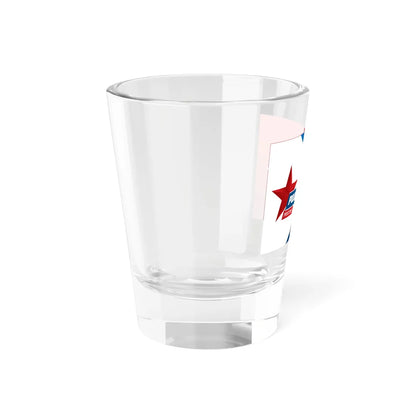 Flag of Rodina (Russia) Shot Glass 1.5oz - Go Mug Yourself