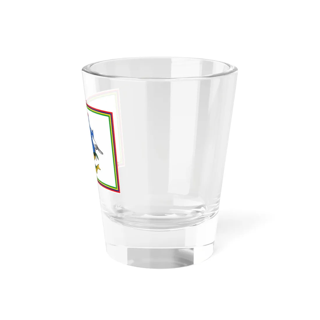 Flag of Rodrigues (Mauritius) Shot Glass 1.5oz - Go Mug Yourself