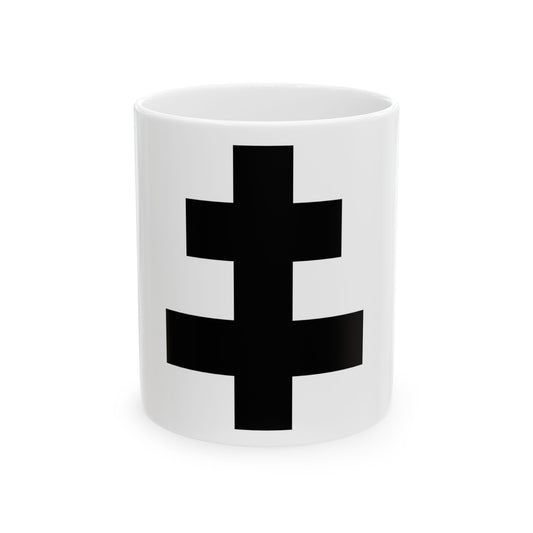 Flag of Roeselare (Belgium) White Coffee Mug-11oz-Go Mug Yourself