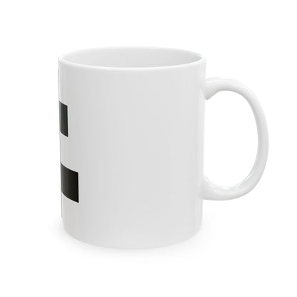 Flag of Roeselare (Belgium) White Coffee Mug-Go Mug Yourself