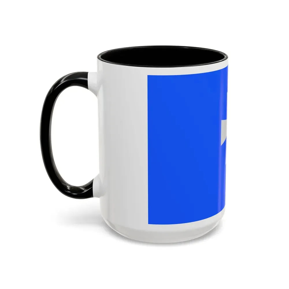 Flag of Rogaland Norway - Accent Coffee Mug - Go Mug Yourself
