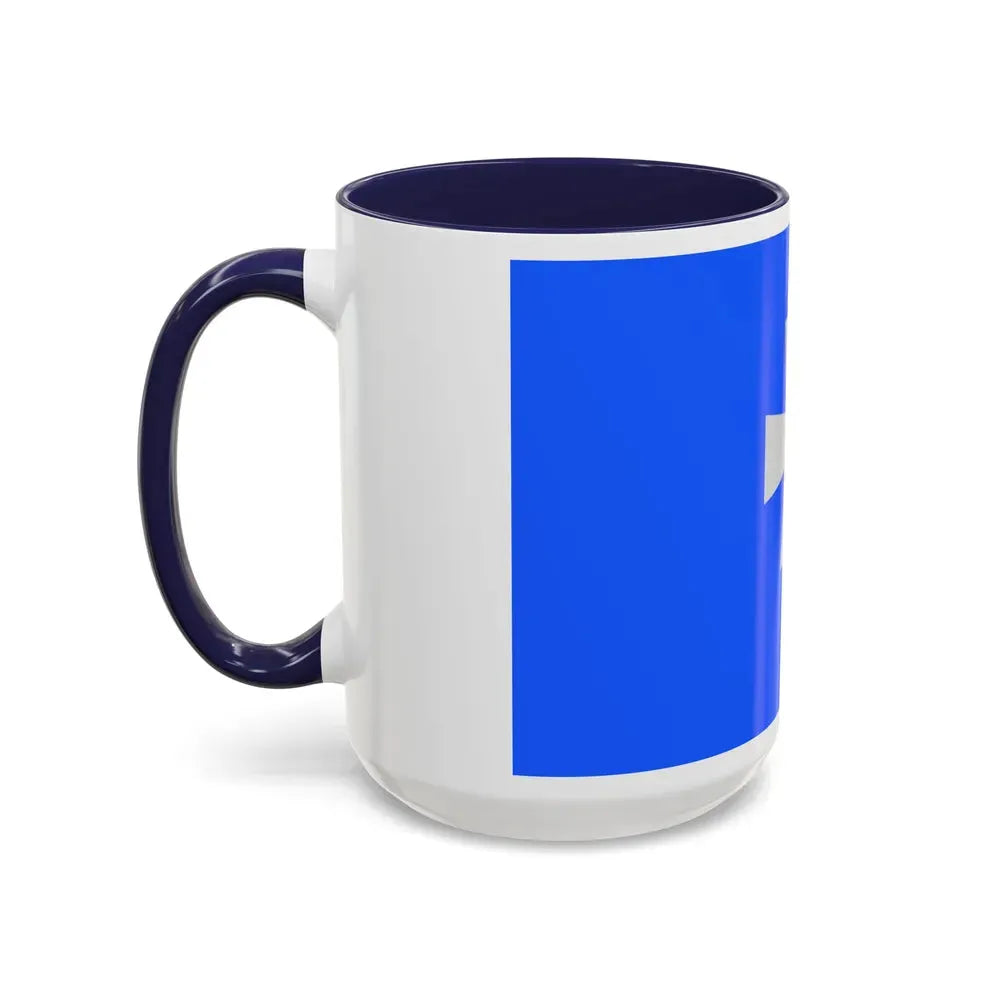 Flag of Rogaland Norway - Accent Coffee Mug - Go Mug Yourself