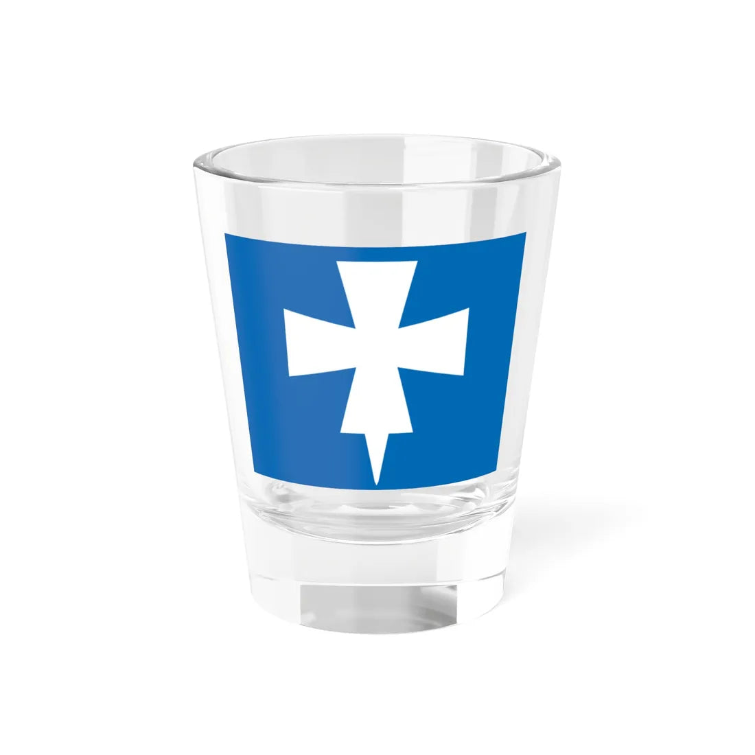 Flag of Rogaland (Norway) Shot Glass 1.5oz 1.5oz - Go Mug Yourself