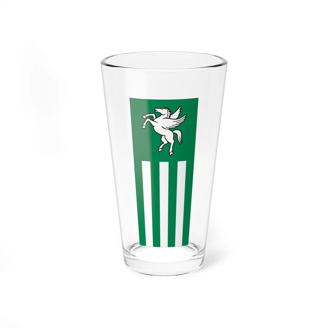 Flag of Rogaska Slatina vertical (Slovenia) Pint Glass 16oz 16oz - Go Mug Yourself