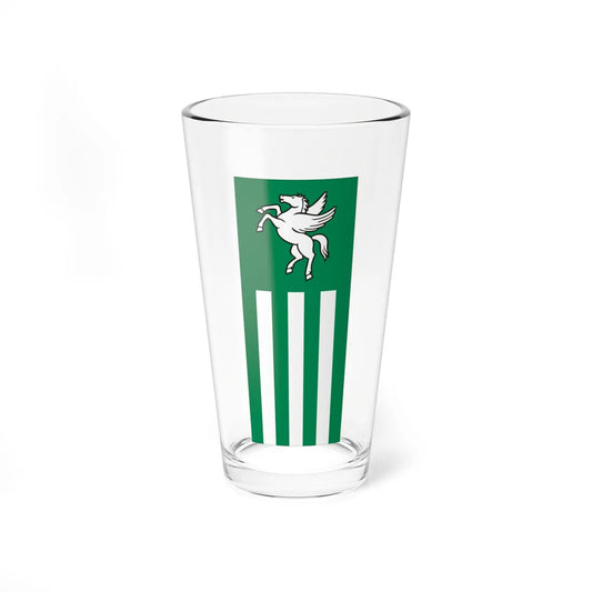 Flag of Rogaska Slatina vertical (Slovenia) Pint Glass 16oz 16oz - Go Mug Yourself