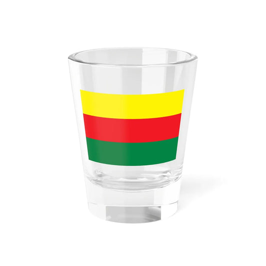 Flag of Rojava (Syria) Shot Glass 1.5oz 1.5oz - Go Mug Yourself