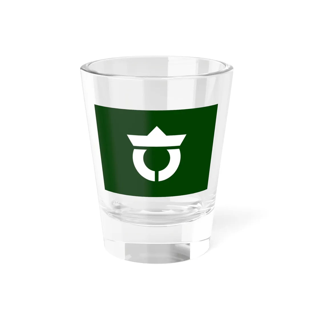 Flag of Rokkasho Aomori (Japan) Shot Glass 1.5oz 1.5oz - Go Mug Yourself