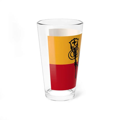 Flag of Romagna (Italy) Pint Glass 16oz - Go Mug Yourself