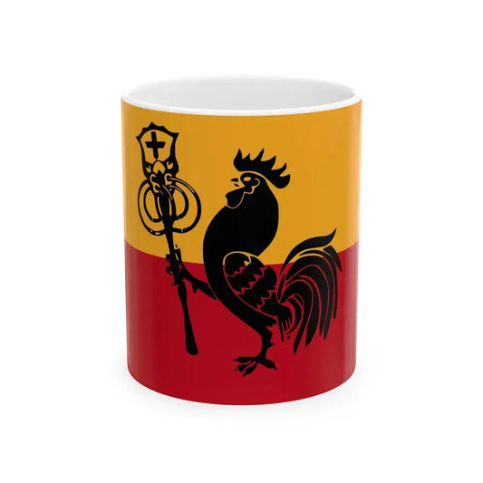 Flag of Romagna (Italy) White Coffee Mug 11oz - Go Mug Yourself