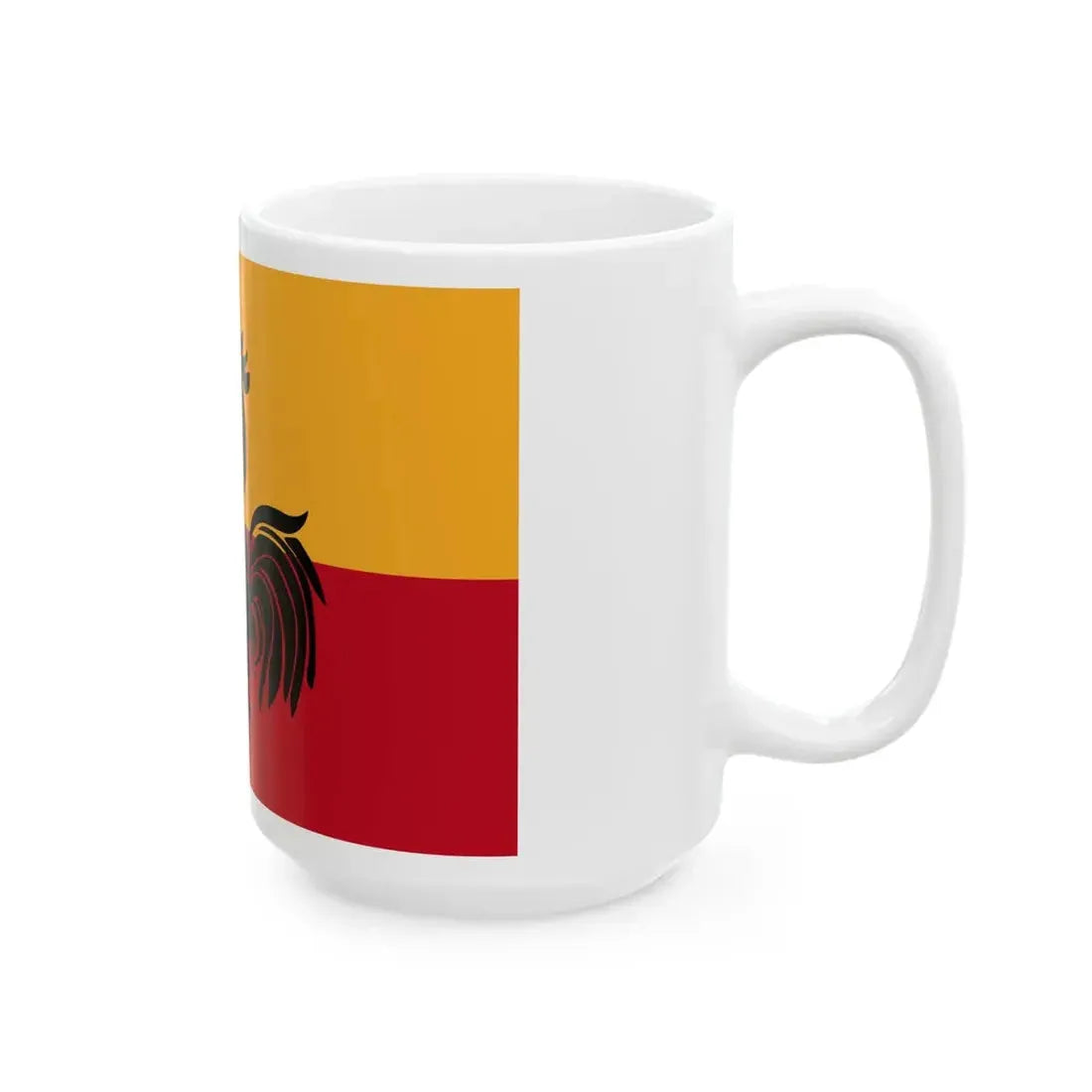 Flag of Romagna (Italy) White Coffee Mug - Go Mug Yourself