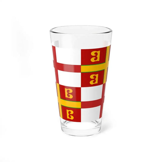 Flag of Romagna Lega Nord (Italy) Pint Glass 16oz 16oz - Go Mug Yourself