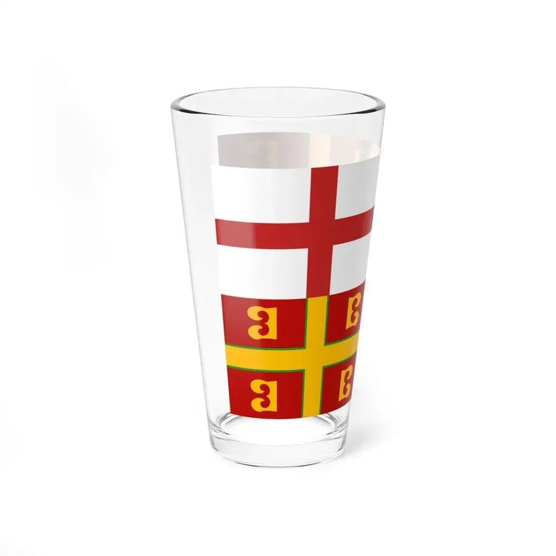 Flag of Romagna Lega Nord (Italy) Pint Glass 16oz - Go Mug Yourself