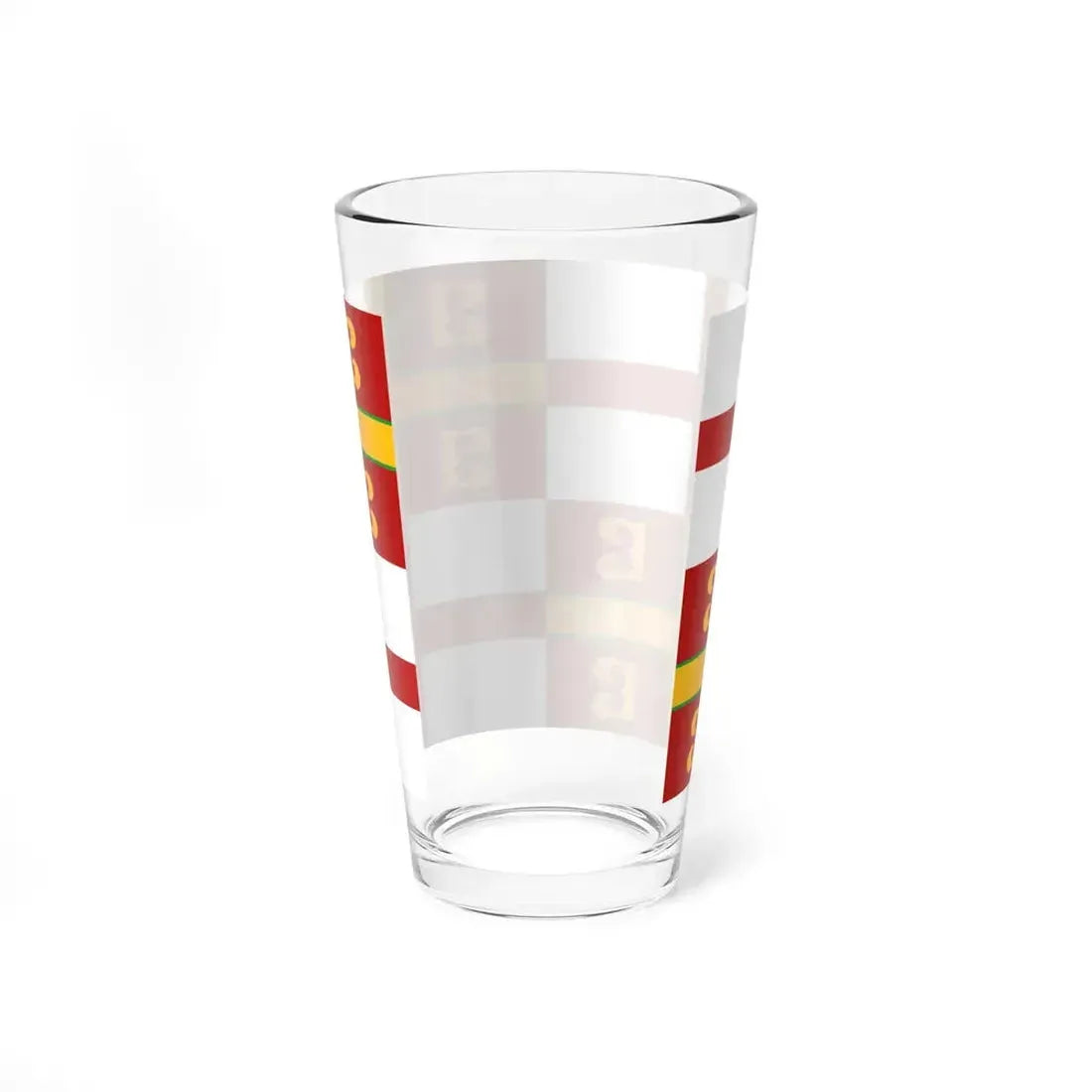 Flag of Romagna Lega Nord (Italy) Pint Glass 16oz - Go Mug Yourself