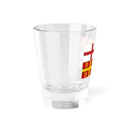 Flag of Romagna Lega Nord (Italy) Shot Glass 1.5oz - Go Mug Yourself