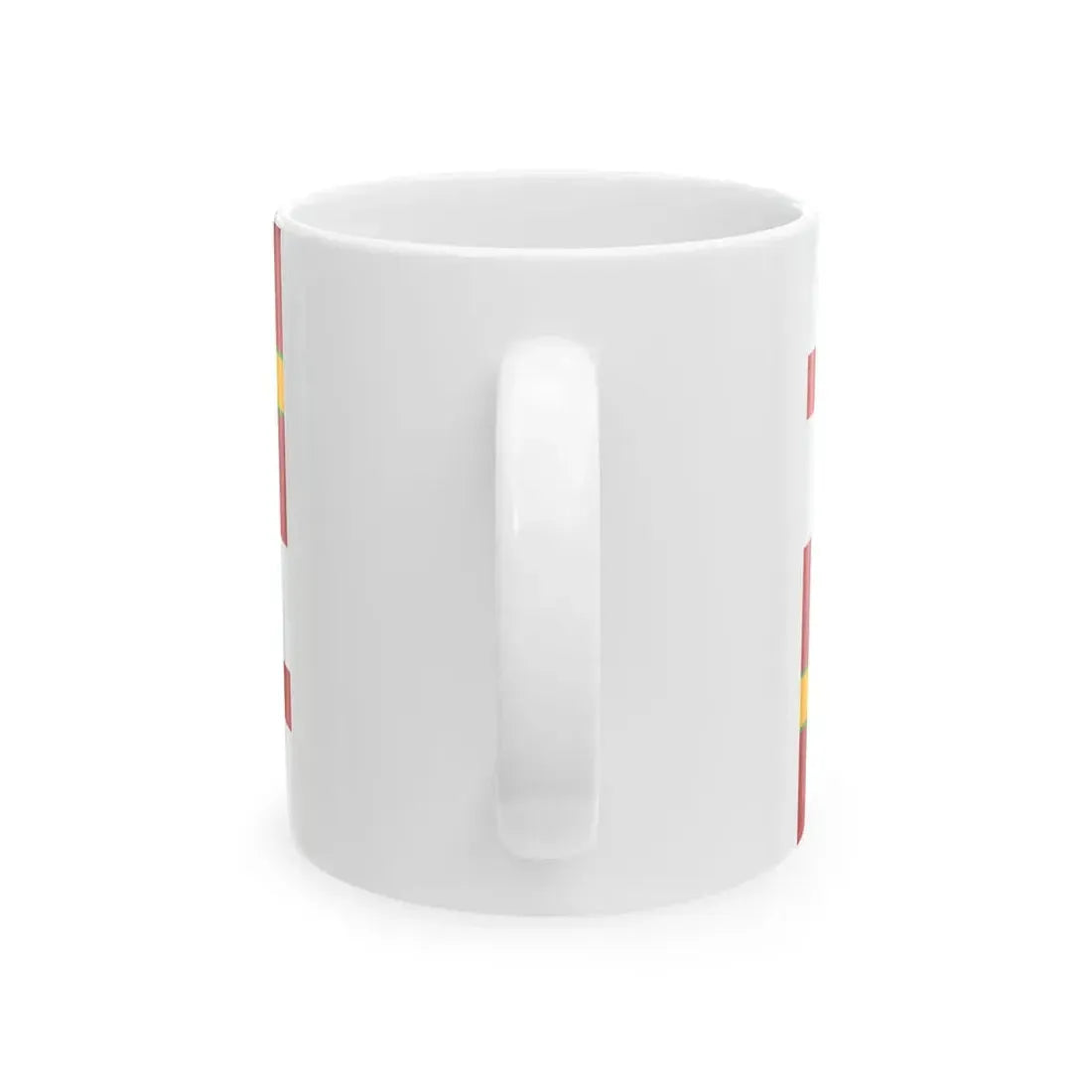 Flag of Romagna Lega Nord (Italy) White Coffee Mug - Go Mug Yourself