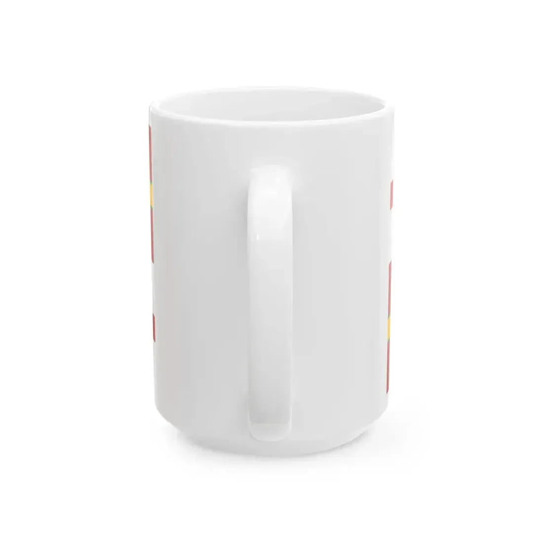 Flag of Romagna Lega Nord (Italy) White Coffee Mug - Go Mug Yourself