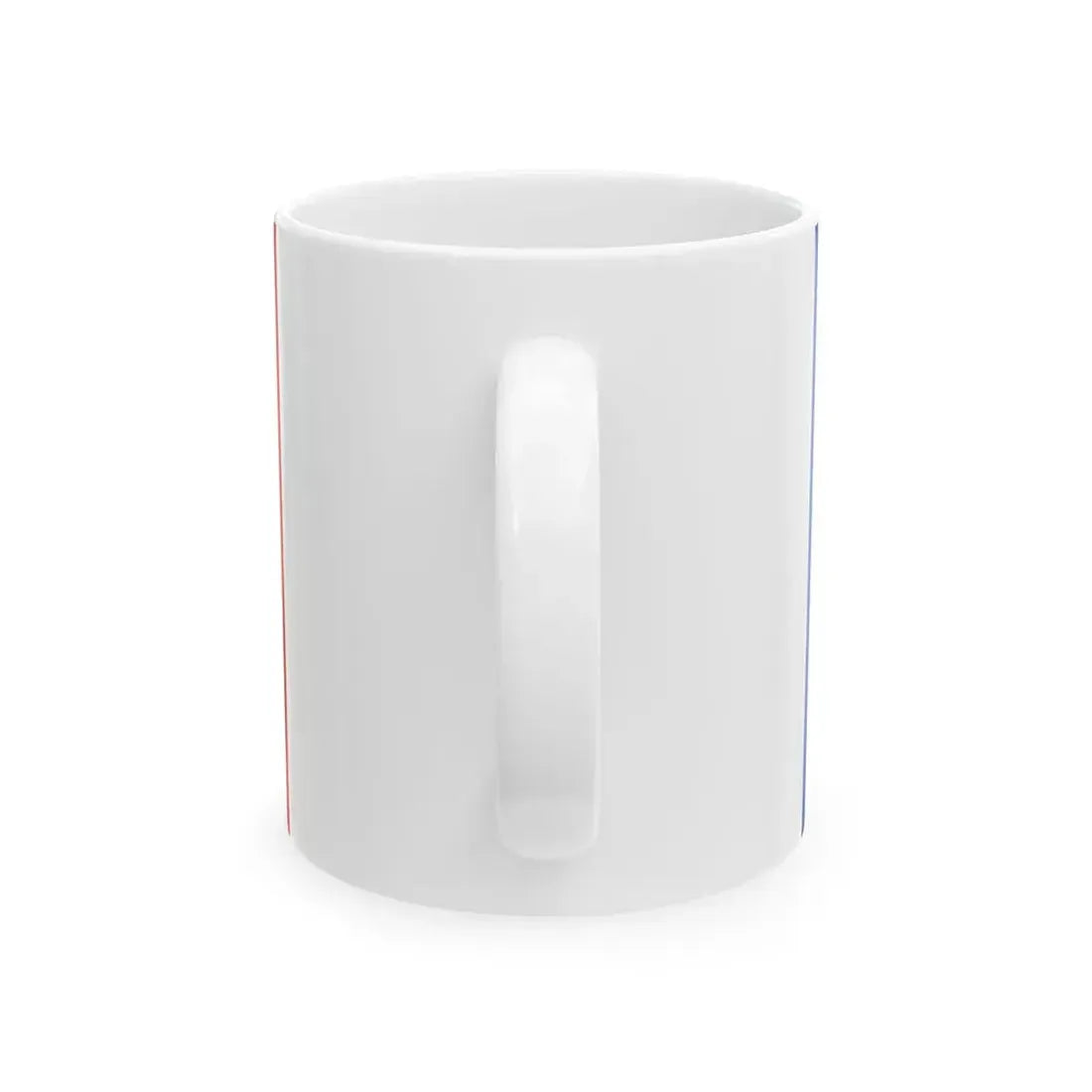 Flag of Romania 1989-1995 (Oman) White Coffee Mug - Go Mug Yourself