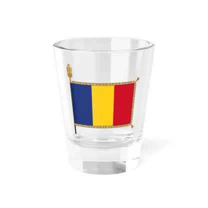 Flag of Romania parade (Oman) Shot Glass 1.5oz 1.5oz - Go Mug Yourself