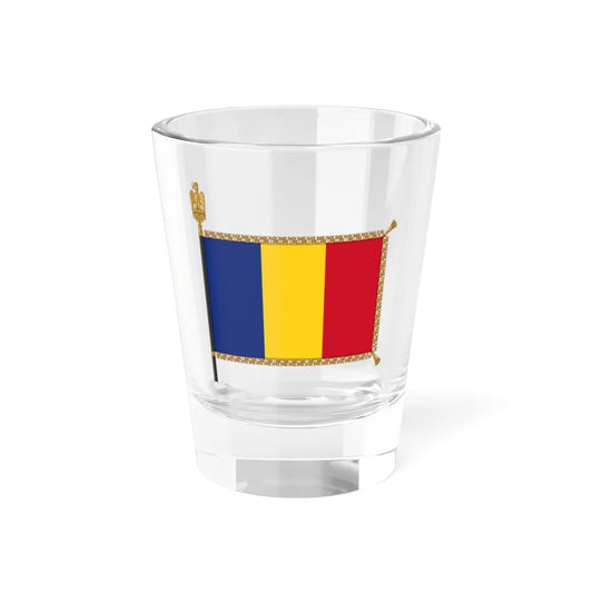 Flag of Romania parade (Oman) Shot Glass 1.5oz 1.5oz - Go Mug Yourself