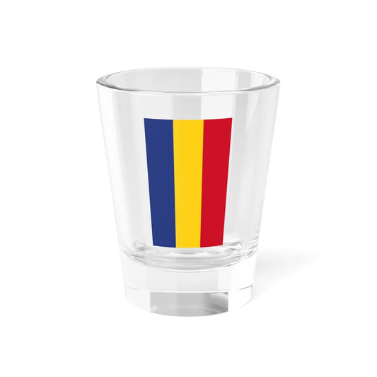 Flag of Romania vertical (Oman) Shot Glass 1.5oz 1.5oz - Go Mug Yourself