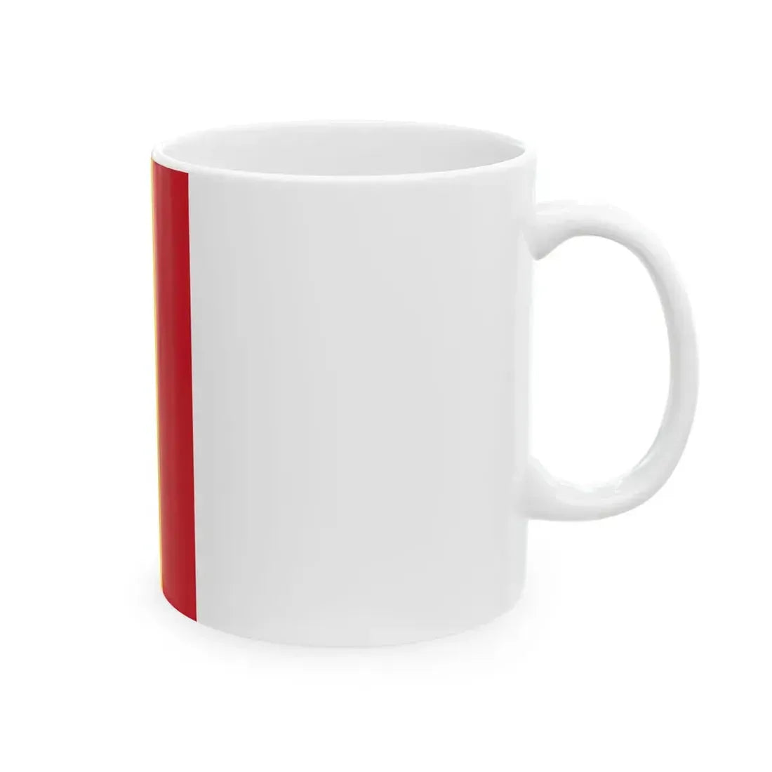 Flag of Romania vertical (Oman) White Coffee Mug - Go Mug Yourself