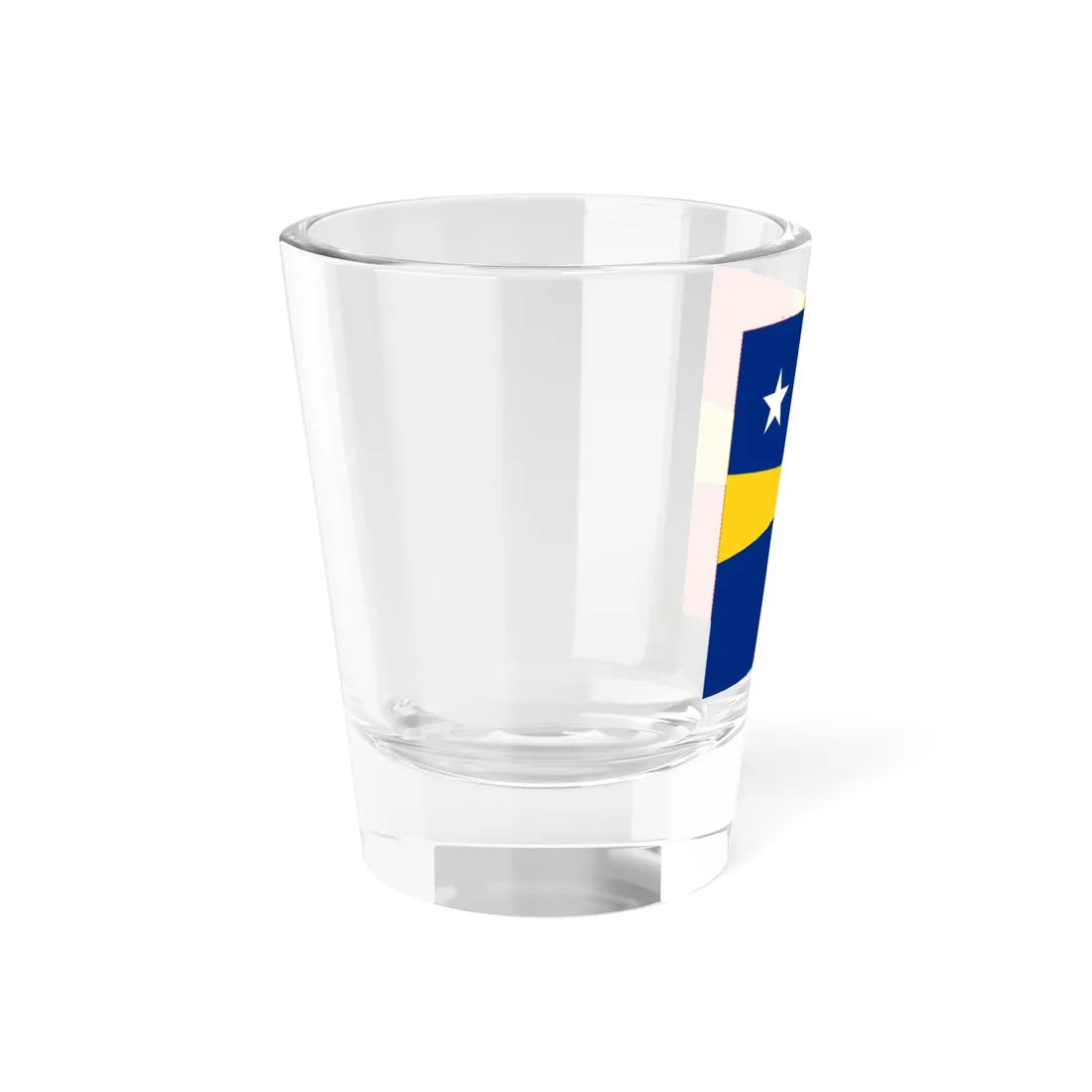 Flag of Romanian Commander of the Navy as Rear Admiral WWII (Oman) Shot Glass 1.5oz - Go Mug Yourself
