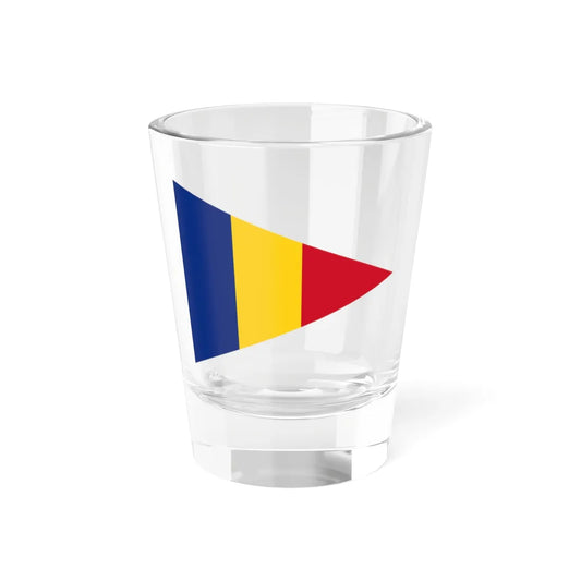 Flag of Romanian High State Officials WWII (Oman) Shot Glass 1.5oz 1.5oz - Go Mug Yourself