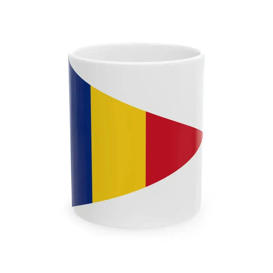 Flag of Romanian High State Officials WWII (Oman) White Coffee Mug 11oz - Go Mug Yourself