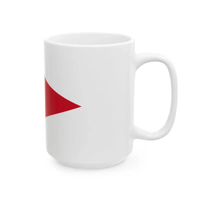 Flag of Romanian High State Officials WWII (Oman) White Coffee Mug - Go Mug Yourself