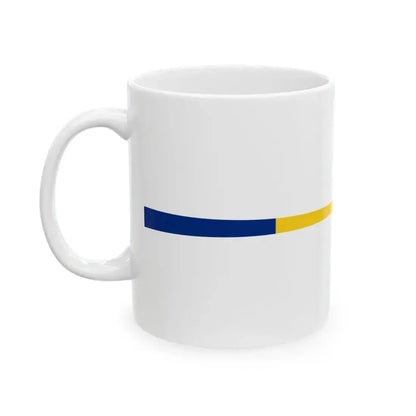 Flag of Romanian Masthead Pennant WWII (Oman) White Coffee Mug - Go Mug Yourself