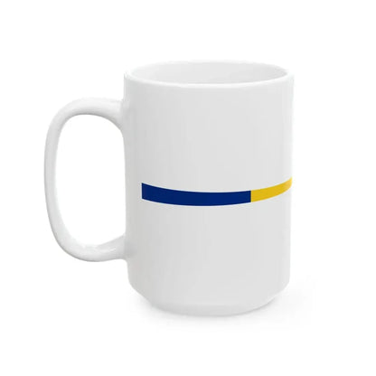 Flag of Romanian Masthead Pennant WWII (Oman) White Coffee Mug - Go Mug Yourself