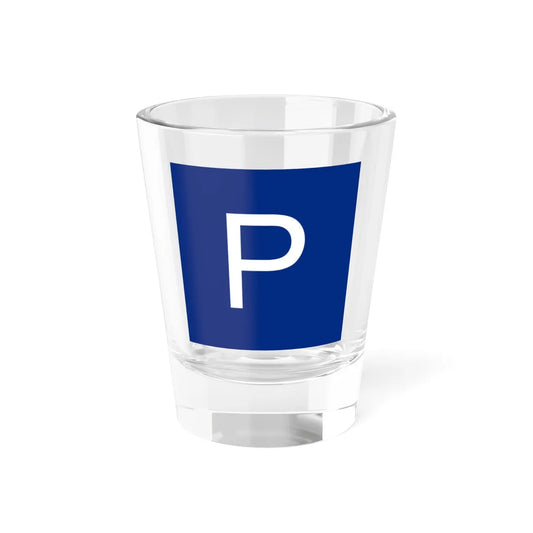 Flag of Romanian River police 1939 (Oman) Shot Glass 1.5oz 1.5oz - Go Mug Yourself