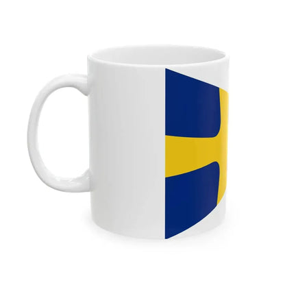 Flag of Romanian Seniority Pennant WWII (Oman) White Coffee Mug - Go Mug Yourself