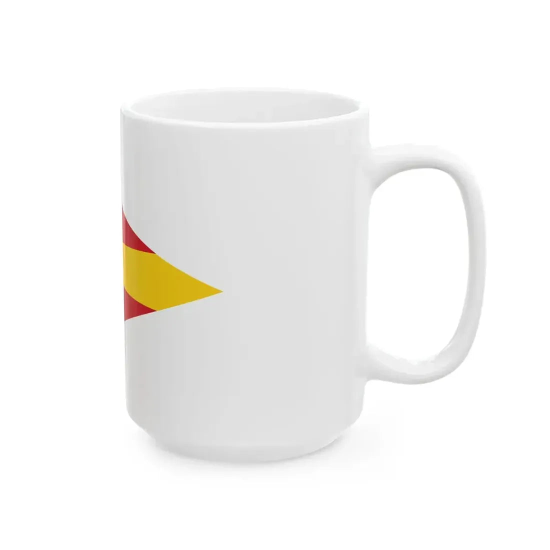 Flag of Romanian Seniority Pennant WWII (Oman) White Coffee Mug - Go Mug Yourself