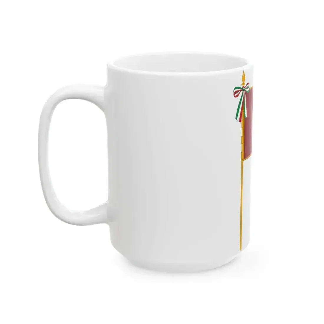 Flag of Rome Complete (Italy) White Coffee Mug - Go Mug Yourself