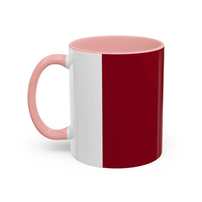 Flag of Rome Italy - Accent Coffee Mug - Go Mug Yourself