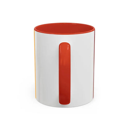 Flag of Rome Italy - Accent Coffee Mug - Go Mug Yourself