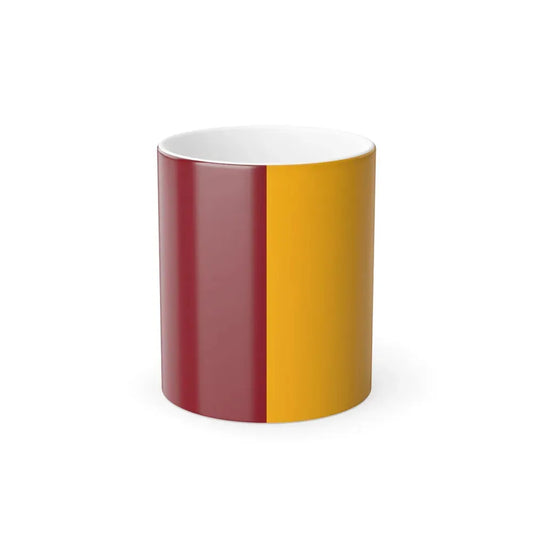 Flag of Rome Italy - Color Changing Coffee Mug 11oz - Go Mug Yourself