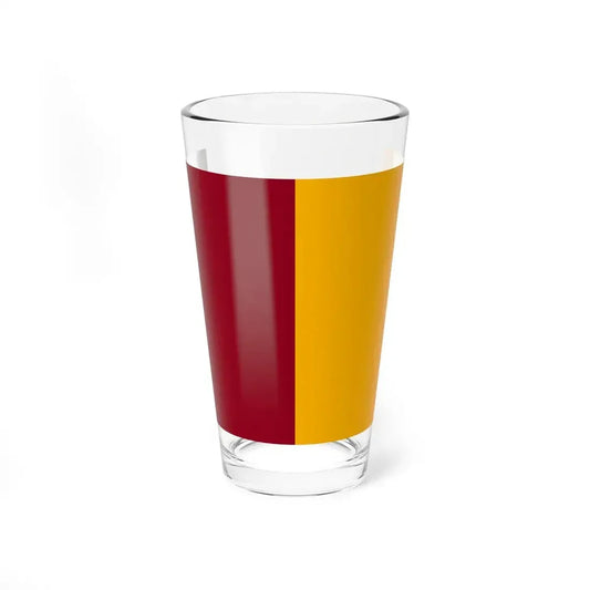 Flag of Rome Italy - Pint Glass 16oz 16oz - Go Mug Yourself