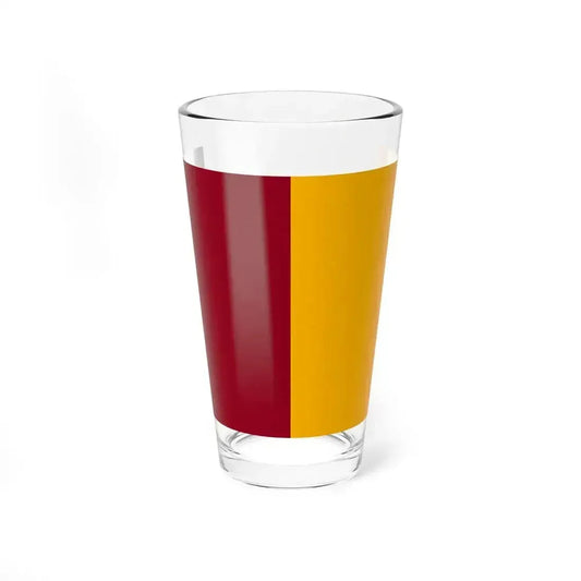 Flag of Rome Italy - Pint Glass 16oz 16oz - Go Mug Yourself