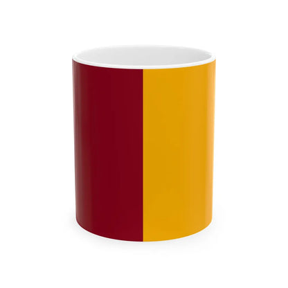 Flag of Rome Italy - White Coffee Mug-11oz-Go Mug Yourself