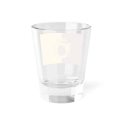 Flag of Rome with Greater Arms (Italy) Shot Glass 1.5oz - Go Mug Yourself
