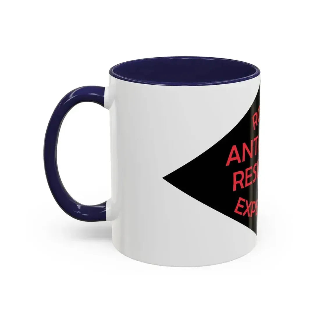 Flag of Ronne Antarctic Research Expedition - Accent Coffee Mug - Go Mug Yourself