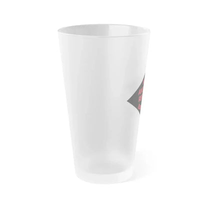 Flag of Ronne Antarctic Research Expedition - Frosted Pint Glass 16oz - Go Mug Yourself